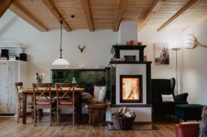 Luxuriöse Schwarzwald Loft Heustock mit Sauna und Whirlpool am Griesbachhof